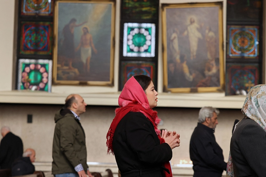 FAITH ANCHORS IRANIAN CHRISTIANS AS WAR RAGES