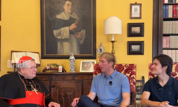 GEN Z, CARDINAL BURKE HAS A SIMPLE MESSAGE: DON’T LET YOUR PHONE IMPRISON YOU