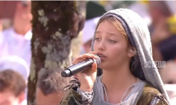 The “Bernadette” Who Serenaded the Pope at Lourdes Shelter
