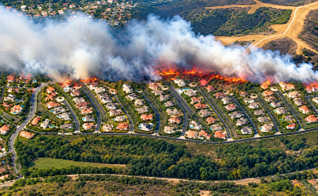 Santa Ana Winds Fuel Southern California Wildfires | Homes Burn, Thousands Evacuated 